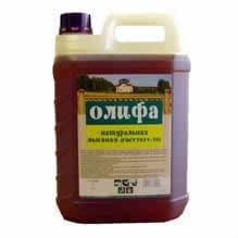 Олифа натуральная.