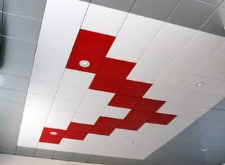 потолок алюминиевый для ванной