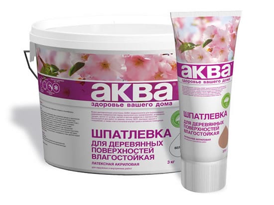 Шпаклёвка по дереву