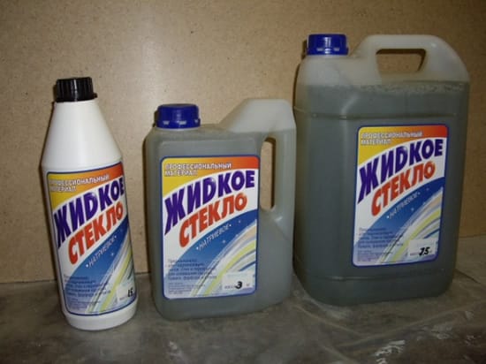 упаковки жидкого стекла